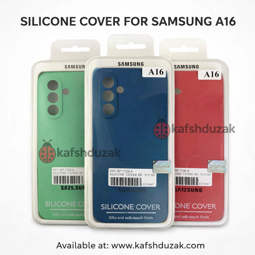 قاب سیلیکونی سامسونگ Galaxy A16 — محافظ نرم و مقاوم