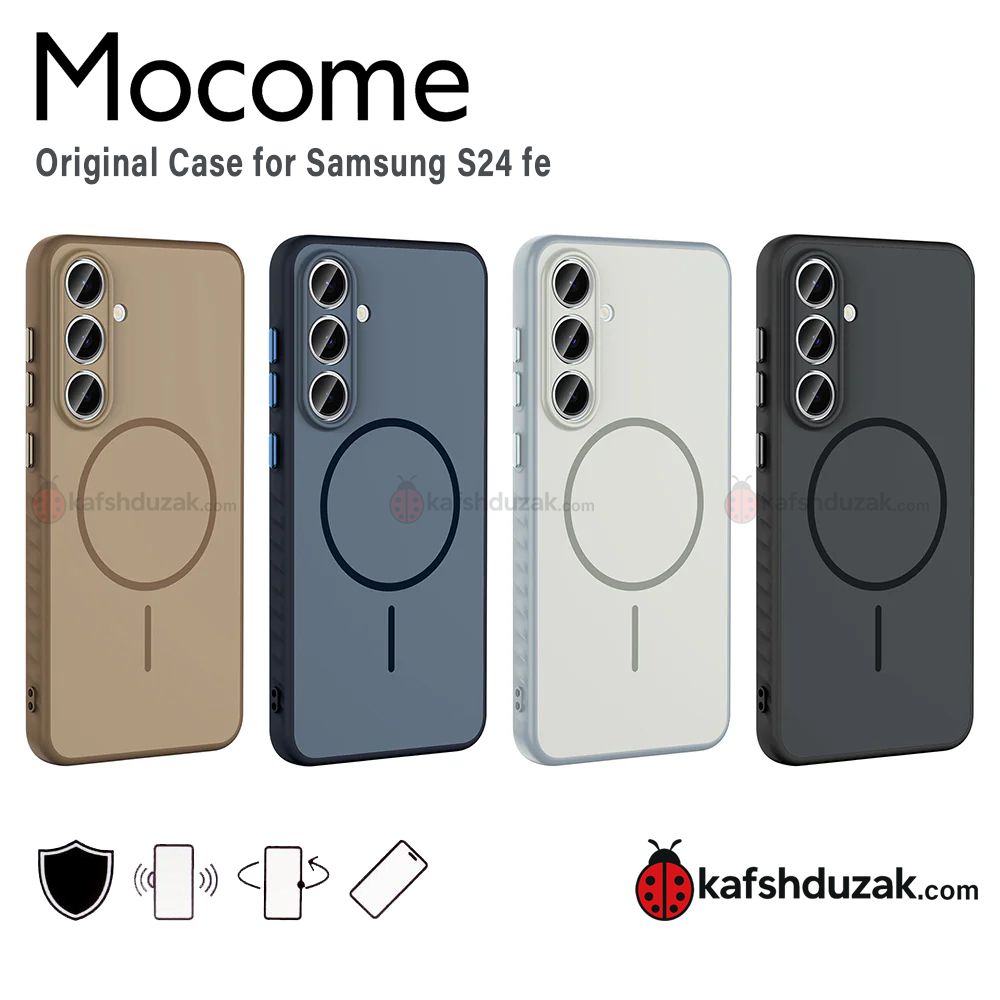 کاور اورجینال Mocome با قابلیت مگ سیف برای سامسونگ Galaxy S24 FE