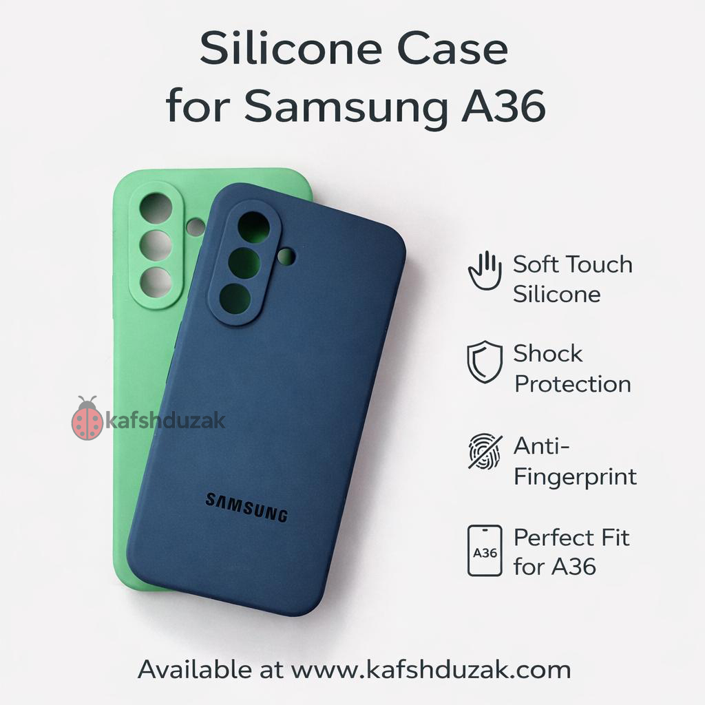 قاب سیلیکونی سامسونگ Galaxy A36 — محافظ نرم و مقاوم